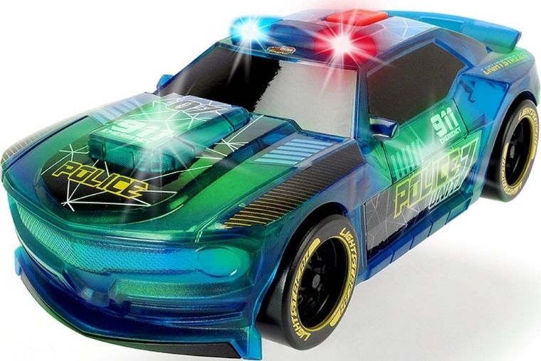 Dickie, Lightstreak Policja, auto policyjne, zabawka interaktywna