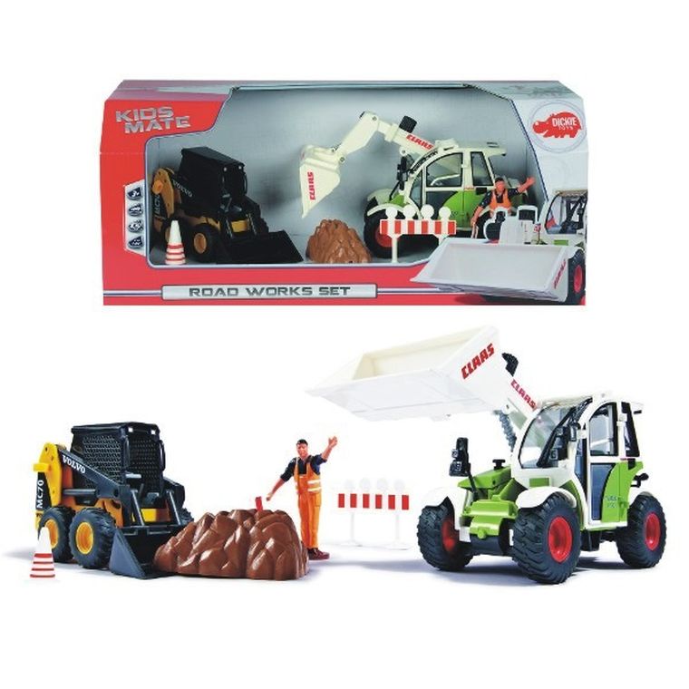 Dickie, pojazdy budowlane, zestaw