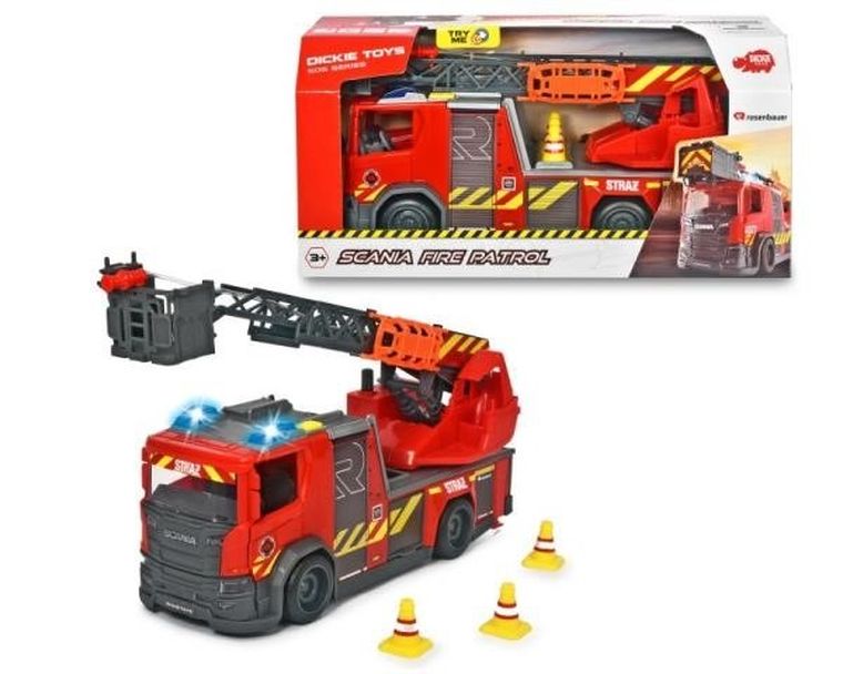 Dickie, Scania, SOS Straż pożarna, pojazd ratunkowy