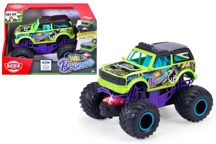 Dickie, Wild Bronco, pojazd terenowy, 1:24
