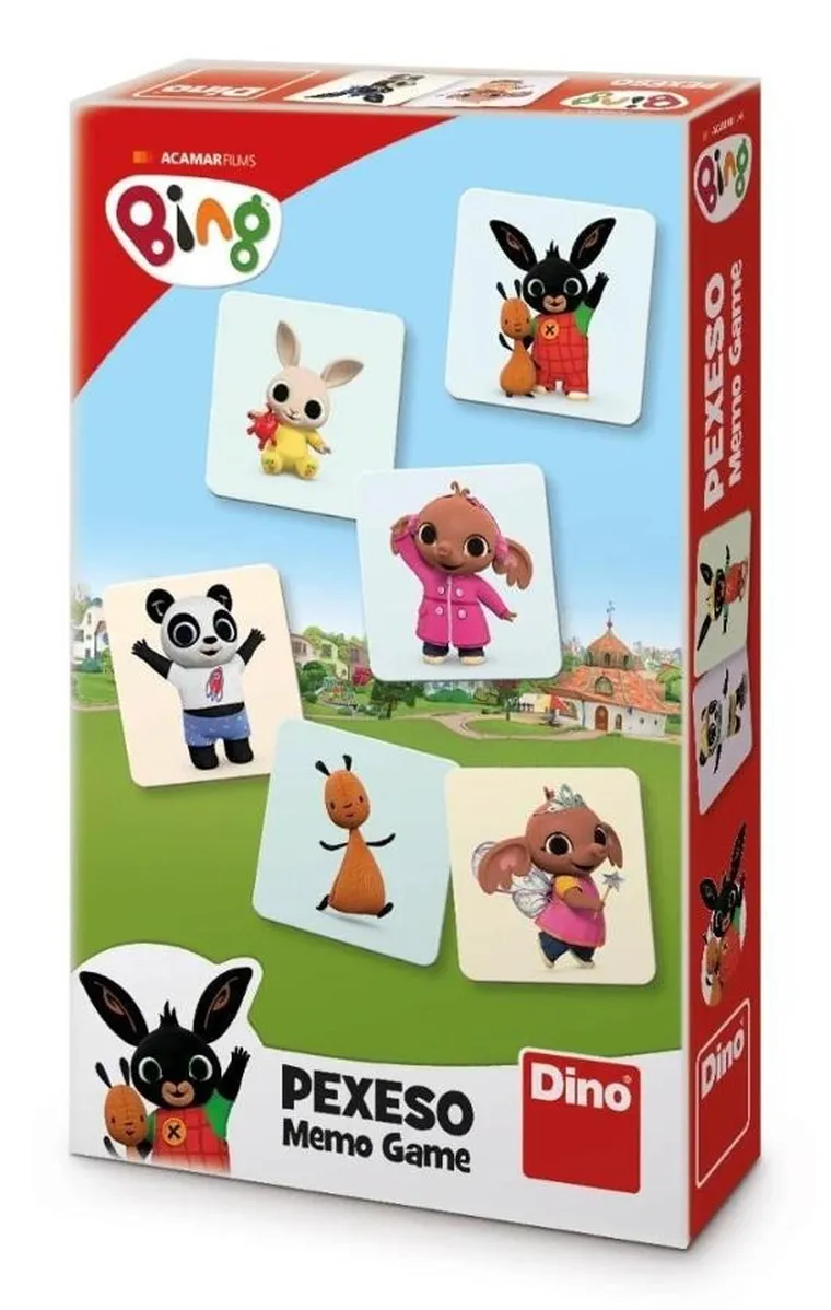 Dino Toys, Bing, memory, gra pamięciowa, 48 elementów