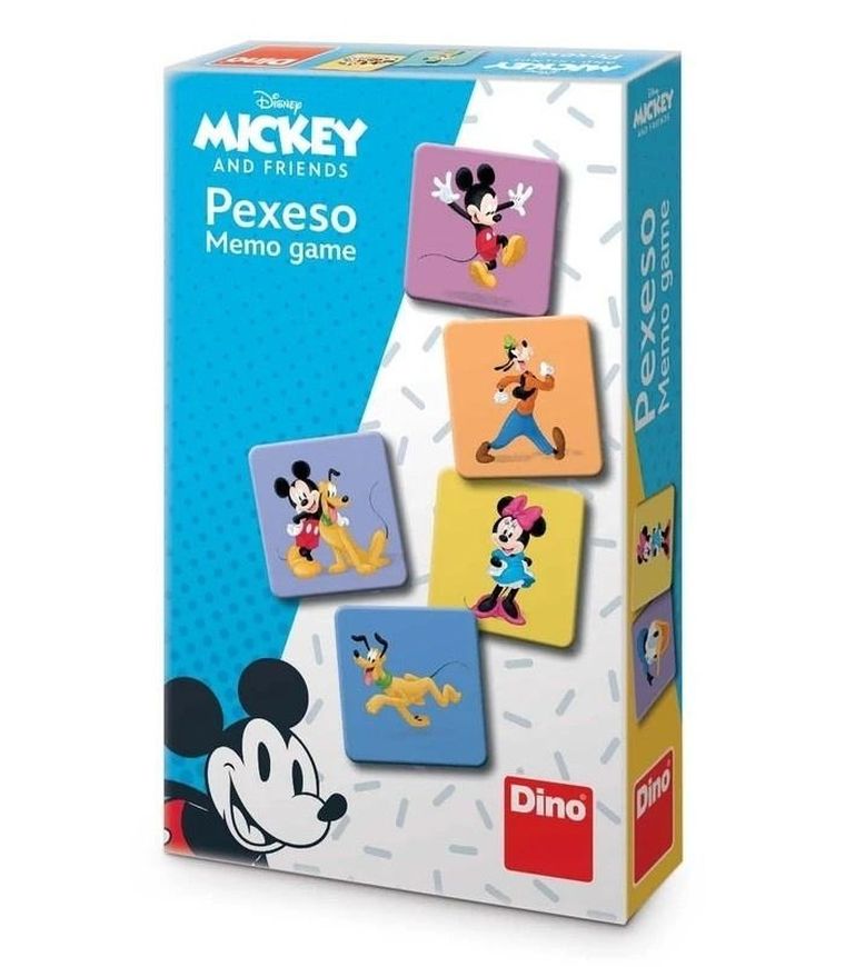Dino Toys, Myszka Miki i Przyjaciele, memory, gra pamięciowa, 48 elementów