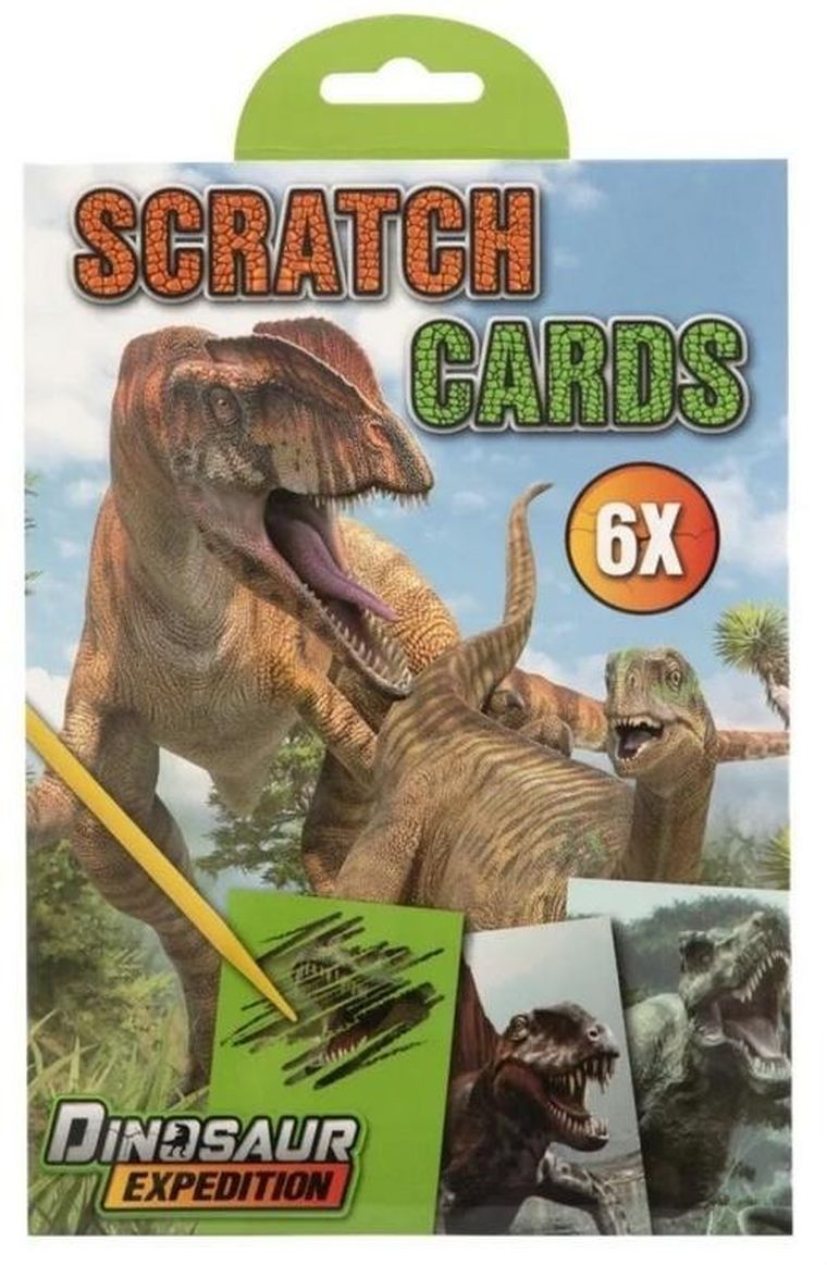 Dino. Wydrapywanka 6 kartek