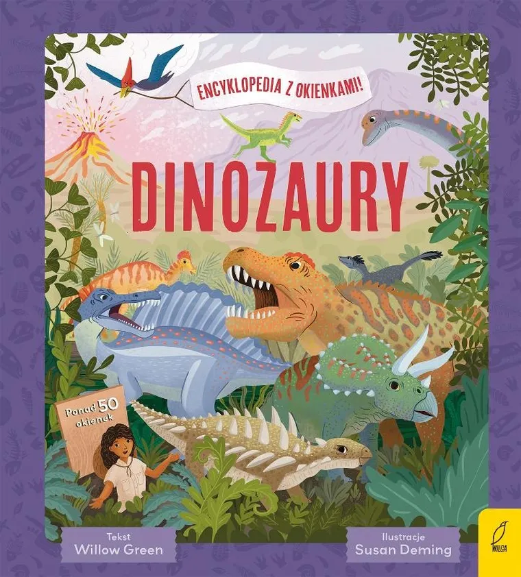Dinozaury. Encyklopedia z okienkami