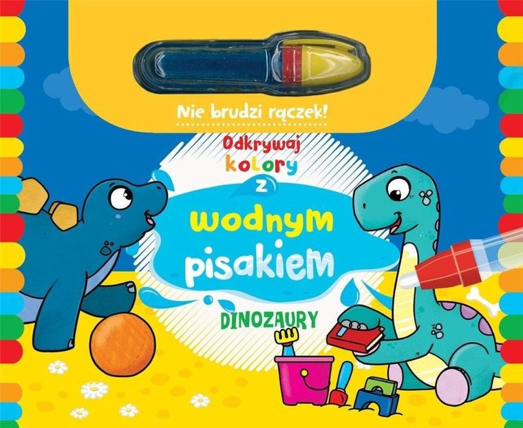 Dinozaury. Odkrywaj kolory z wodnym pisakiem