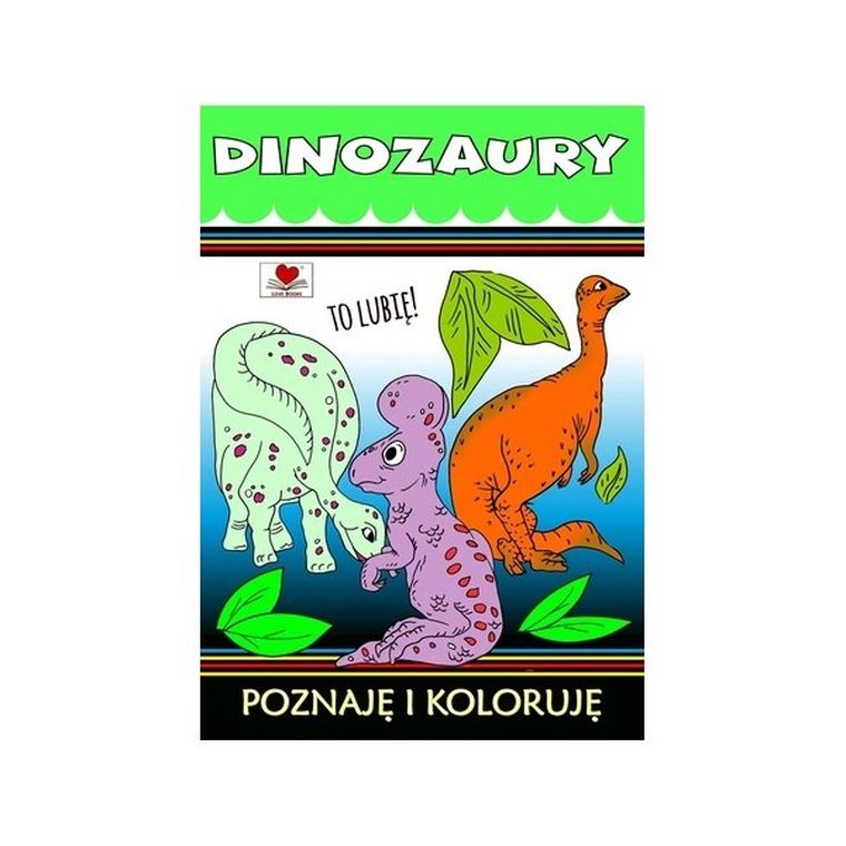 Dinozaury. Poznaje i koloruję