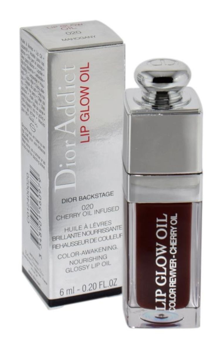 Dior, Addict Lip Glow Oil, olejek do ust, 020 Mahogany 6 ml