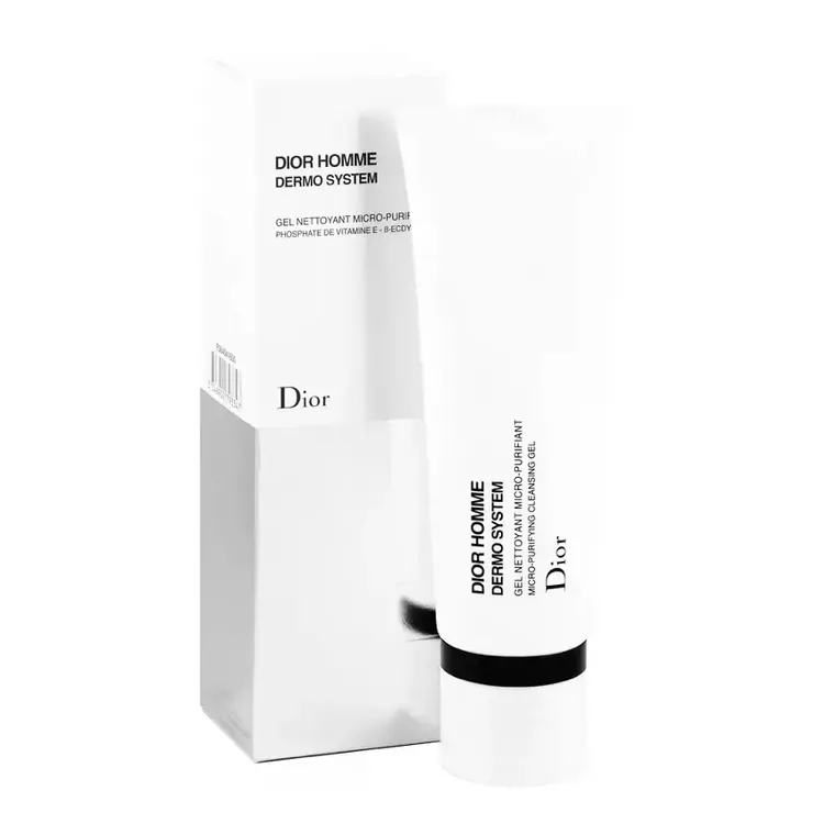 Dior, Homme Dermo System gel Purifiant, żel do mycia twarzy, 125 ml