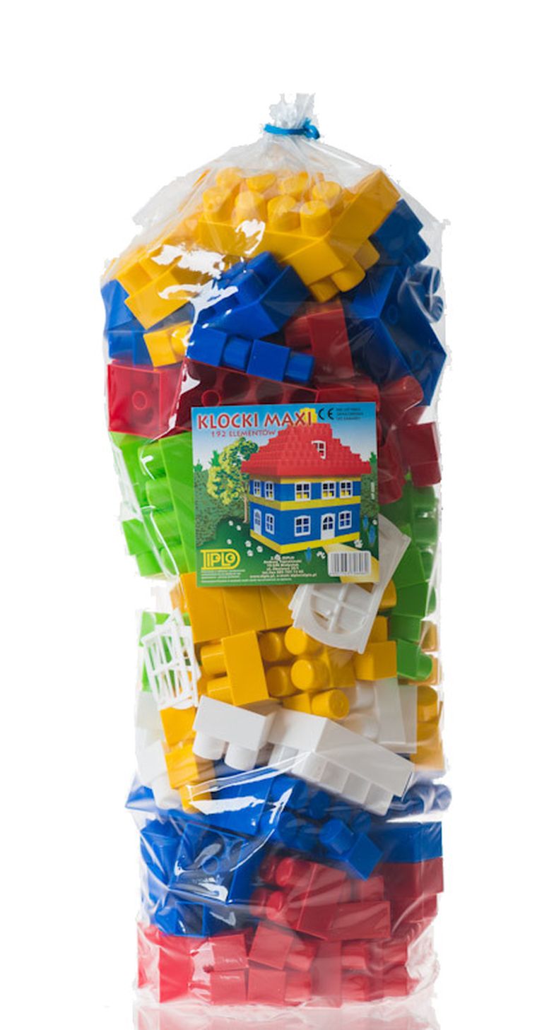 Diplo Maxi, klocki konstrukcyjne, 192 elementy