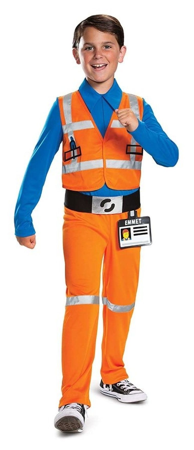 Disguise, Lego Przygoda, Emmet, strój dla dzieci, rozmiar M, 7-8 lat