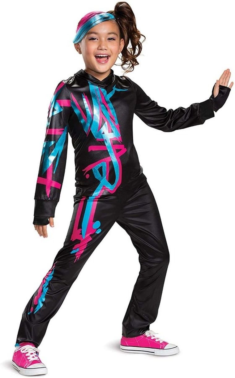 Disguise, Lego Przygoda, Lucy, strój dla dzieci + akcesorium do włosów, rozmiar M, 7-8 lat