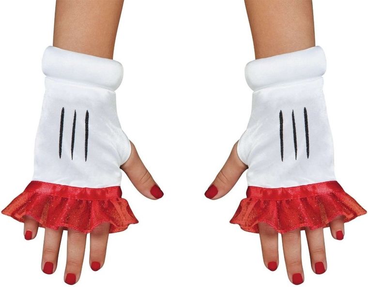 Disguise, Myszka Minnie, rękawiczki bez palców