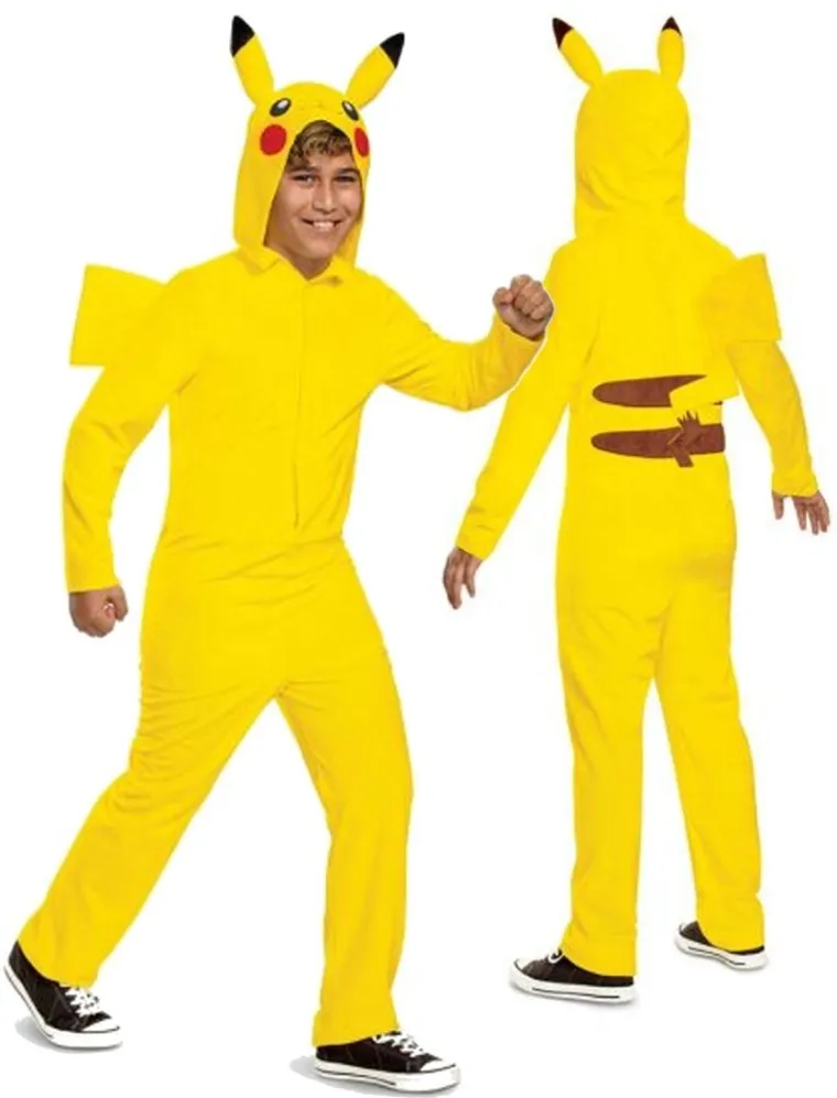 Disguise, Pokemon, Pikachu, strój karnawałowy, kigurumi, żółte, 127-136 cm, 7-8 lat