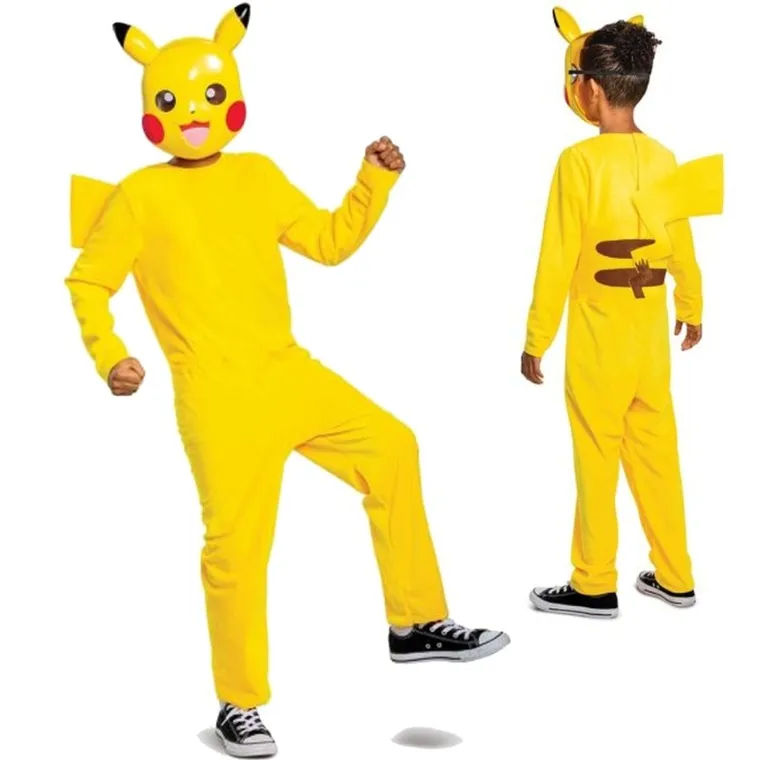 Disguise, Pokemon, Pikachu, strój karnawałowy, kigurumi, żółte, 150-163 cm, 14-16 lat