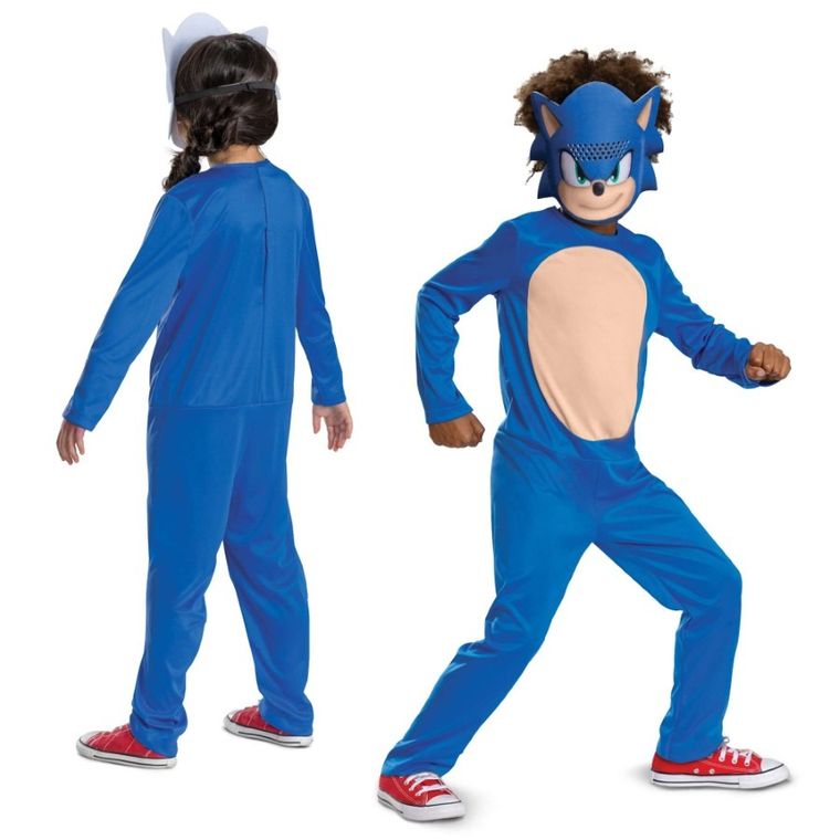 Disguise, Sonic the Hedgehog, Jeż, strój karnawałowy, 125-135 cm, 7-8 lat