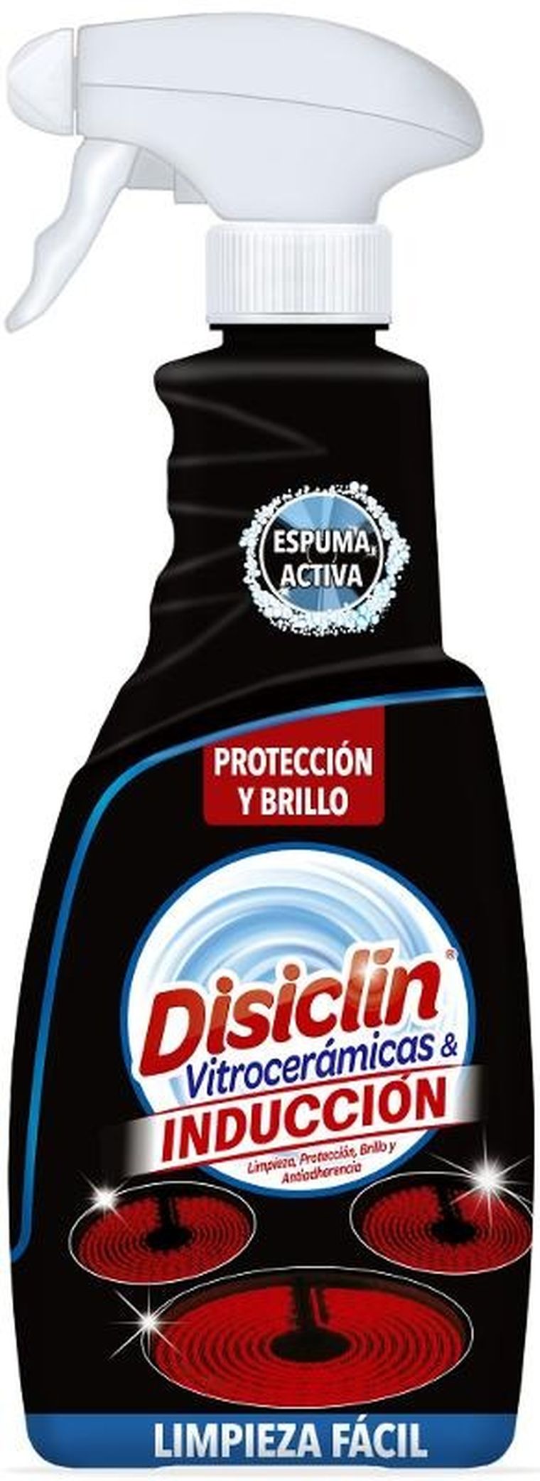 Disiclin, pianka do czyszczenia płyt indukcyjnych i ceramicznych, 700 ml