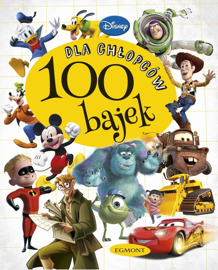 Disney. 100 bajek dla chłopców