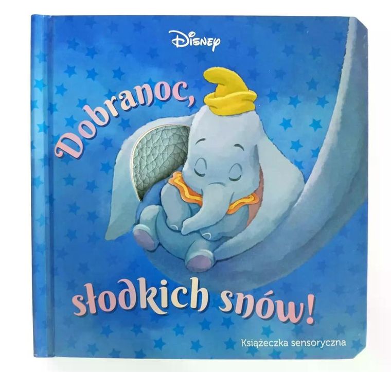 Disney. Dobranoc, słodkich snów. Książeczka sensoryczna
