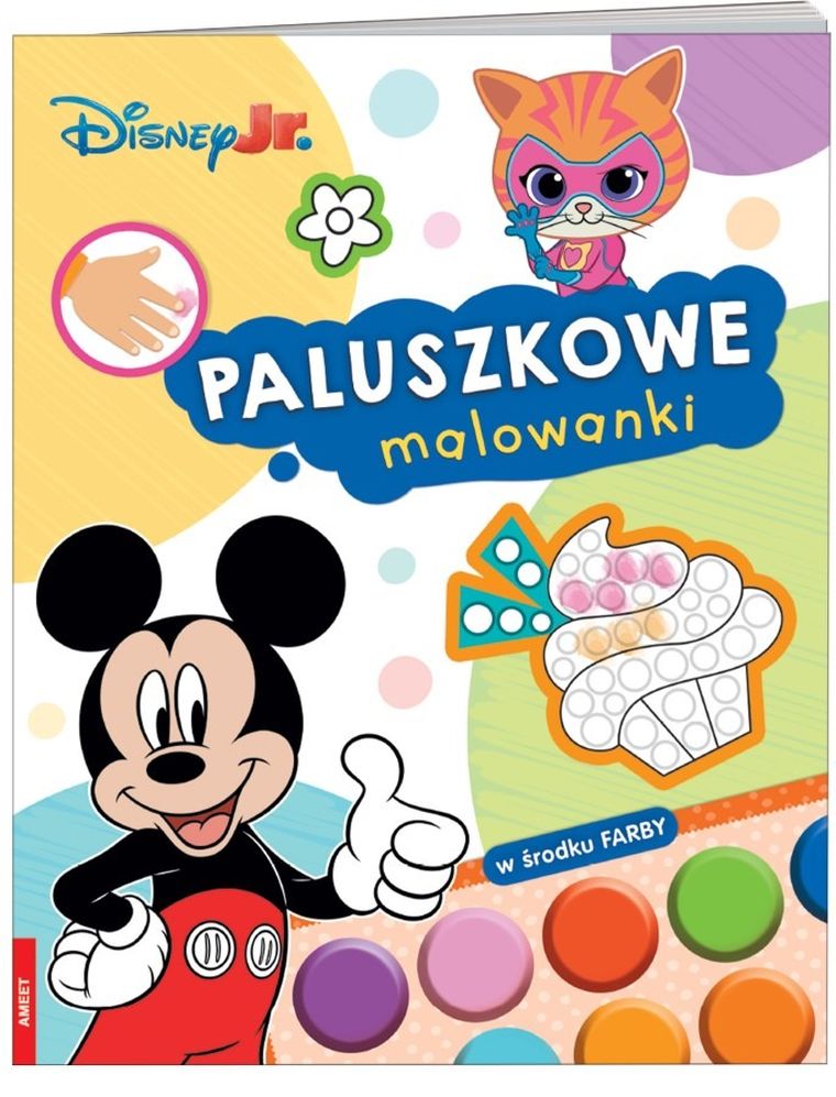 Disney Junior. Paluszkowe malowanki