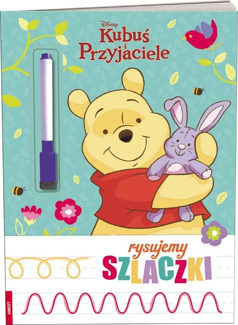 Disney Kubuś i przyjaciele. Rysujemy szlaczki