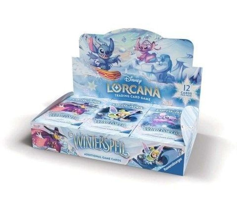Disney, Lorcana, Winterspell, Booster Box, gra karciana, 24 szt.