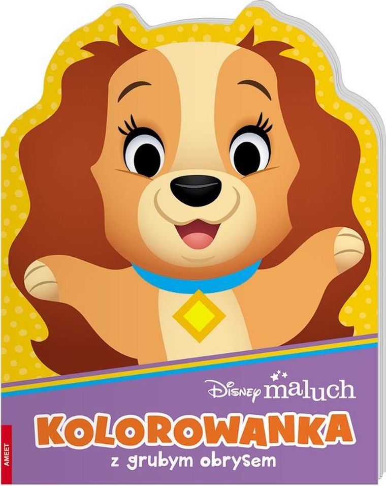 Disney maluch. Kolorowanka z grubym obrysem
