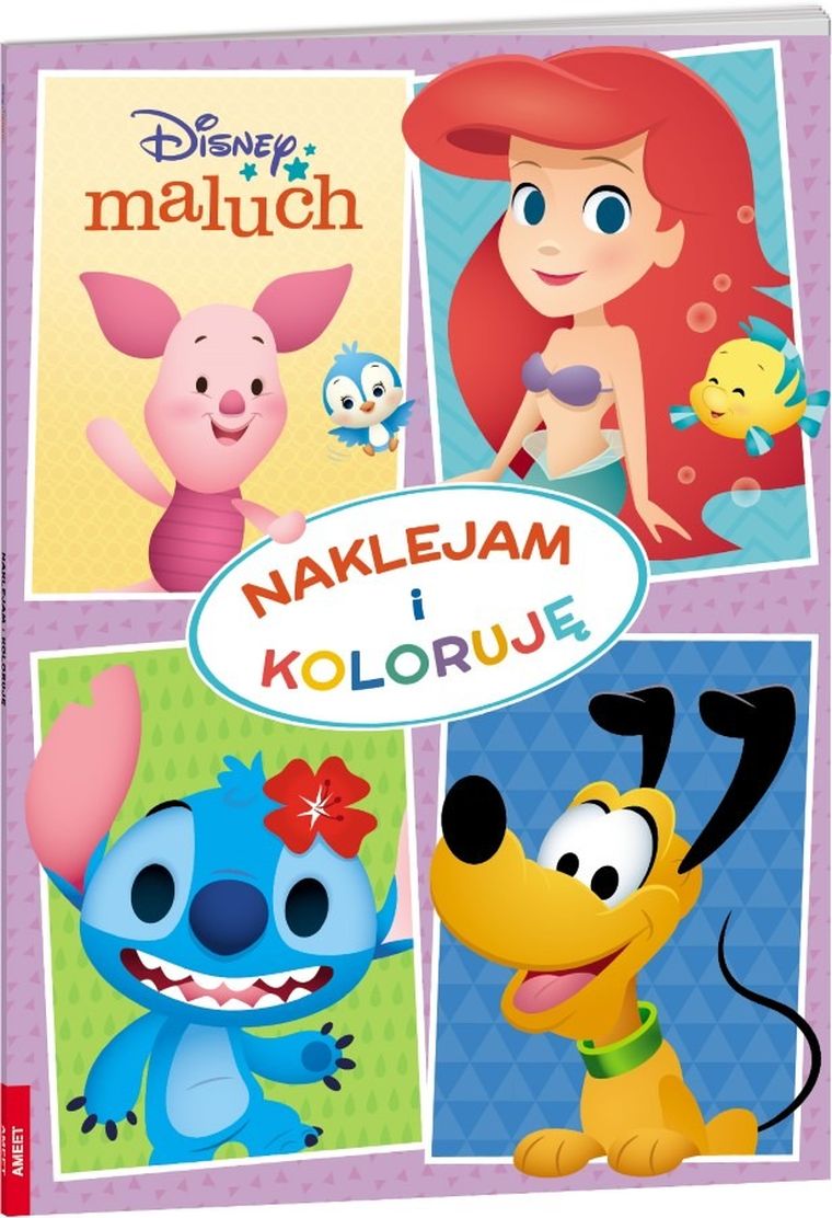 Disney Maluch. Naklejam i koloruję