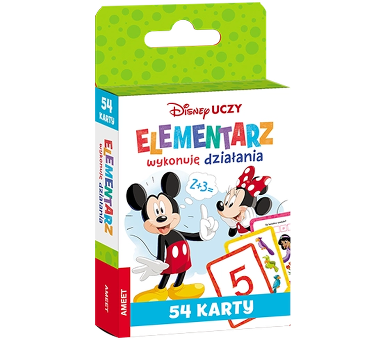 Disney uczy. Elementarz wykonuję działania. Karty