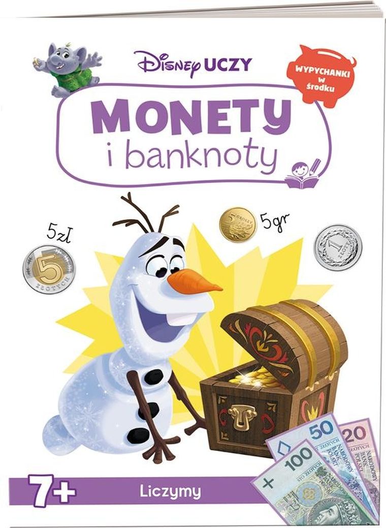 Disney uczy. Kraina Lodu. Monety i banknoty