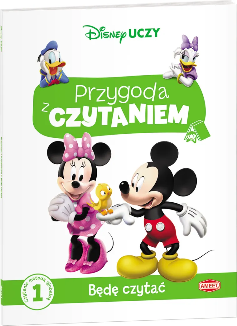 Disney uczy. Miki. Przygoda z czytaniem. Będę czytać