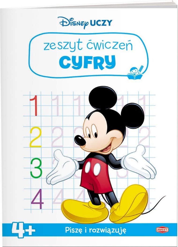 Disney uczy. Myszka Miki. Zeszyt ćwiczeń. Cyfry