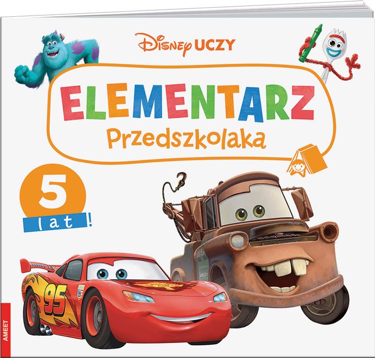 Disney uczy. Pixar mix. Elementarz przedszkolaka. 5 lat