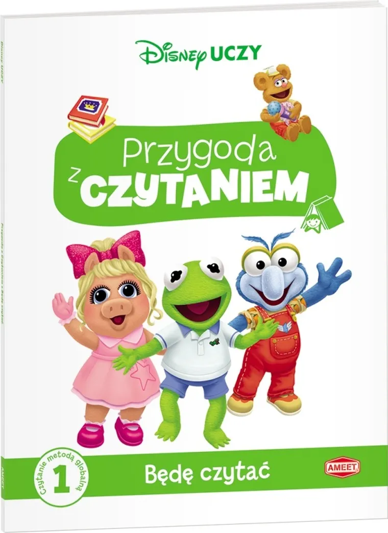 Disney uczy. Przygoda z czytaniem. Będę czytać