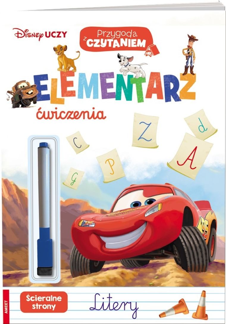 Disney Uczy. Przygoda z czytaniem. Elementarz. Ćwiczenia