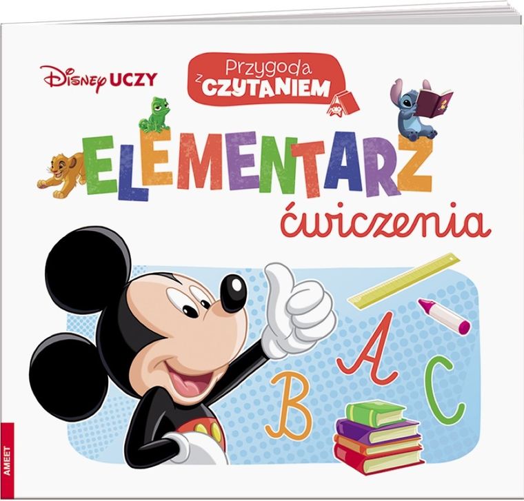 Disney uczy. Przygoda z czytaniem. Elementarz. Ćwiczenia