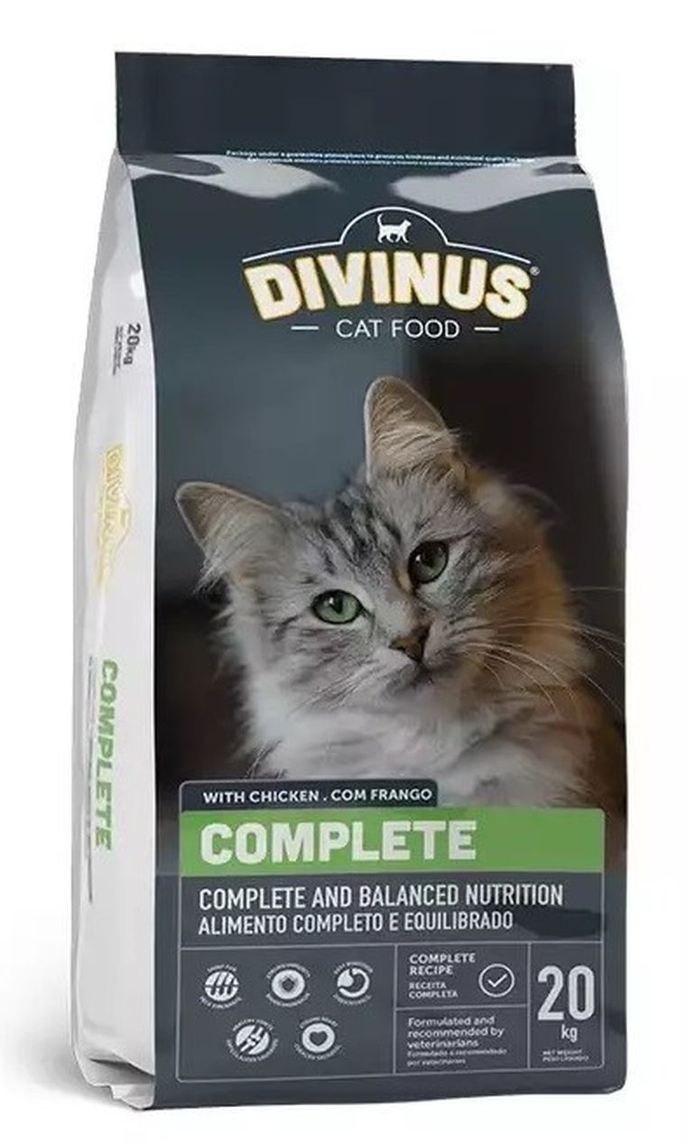 Divinus, Cat Complete, Adult, sucha karma dla kota, 20 kg