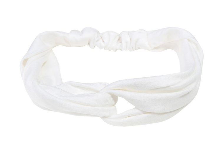 Dkaren, bawełniana opaska do włosów, W-ecru
