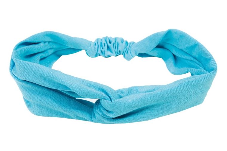 Dkaren, bawełniana opaska do włosów, W-turkus