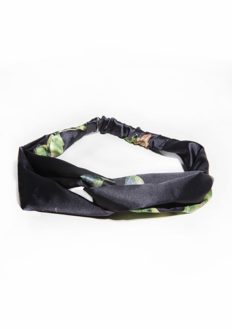 Dkaren, satynowa opaska do włosów, S-008