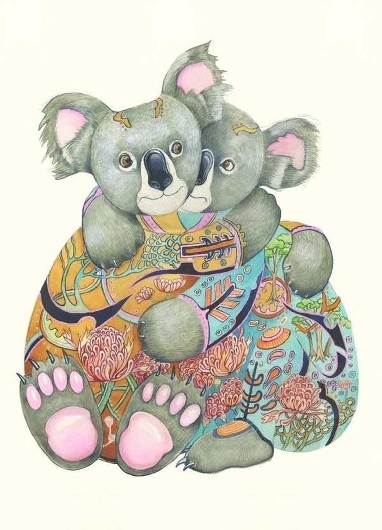DM Collection, karnet B6 z kopertą, Koala