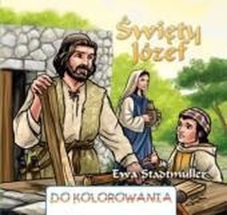 Do kolorowania. Święty Józef