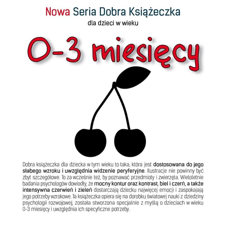 Dobra książeczka 0-3 miesięcy