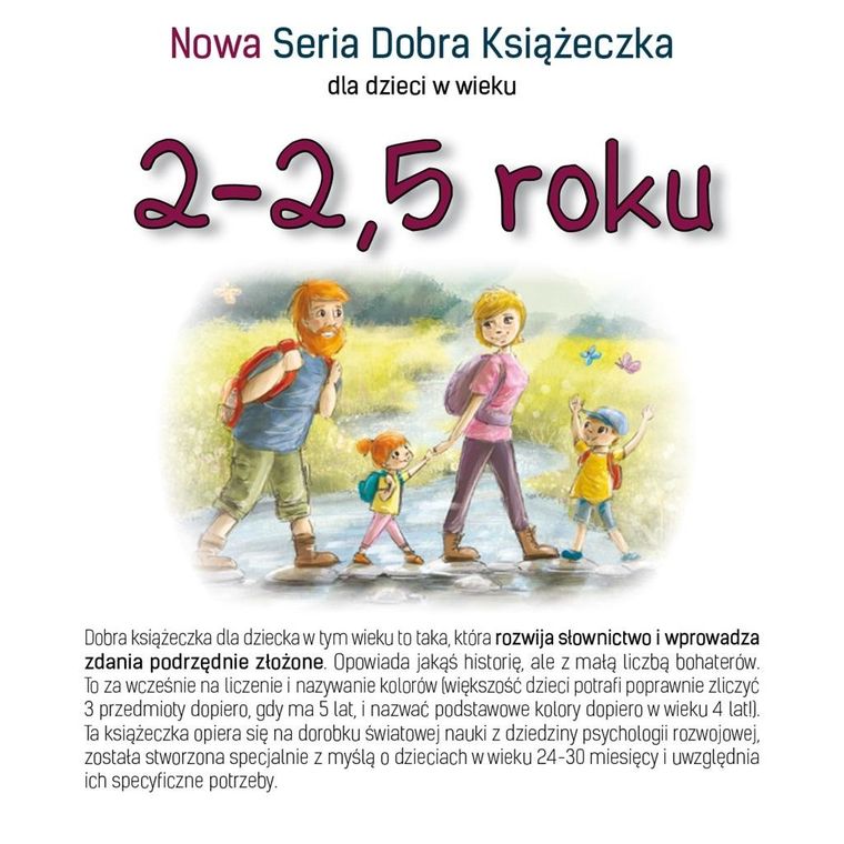 Dobra książeczka 2-2,5 roku