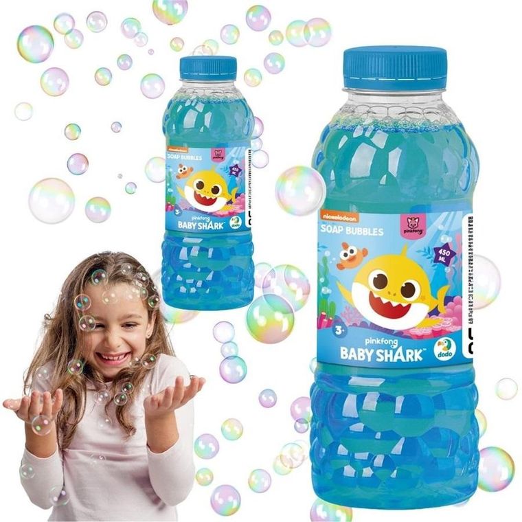 Dodo, Baby Shark, mega bańki mydlane, 450 ml