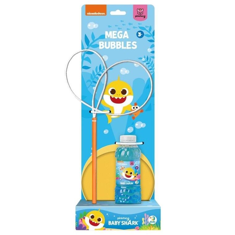 Dodo, Baby Shark, Mega Bubbles, zestaw do baniek mydlanych