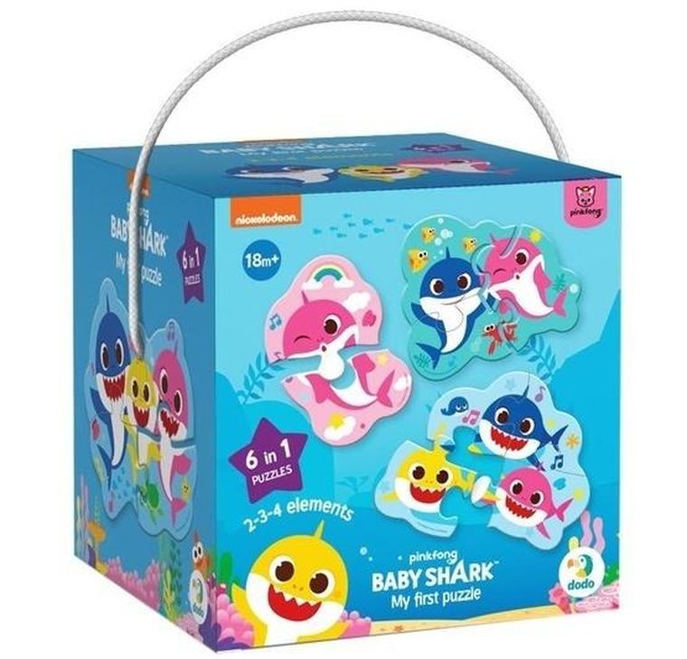 Dodo, Baby Shark, puzzle, 6w1