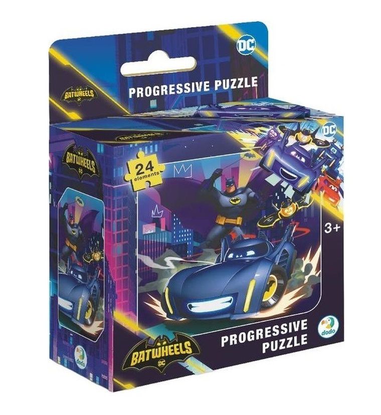 DoDo, Batman, Batmobil Bam, puzzle, 24 elementy