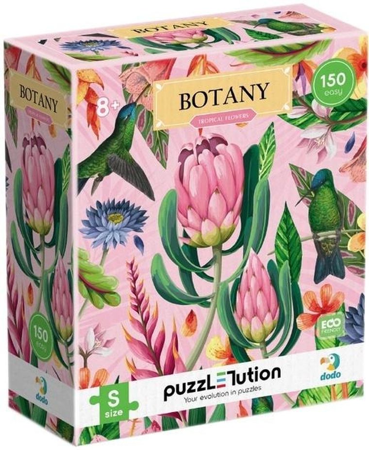 Dodo, Botanika, Kwiaty, puzzle, 150 elementów