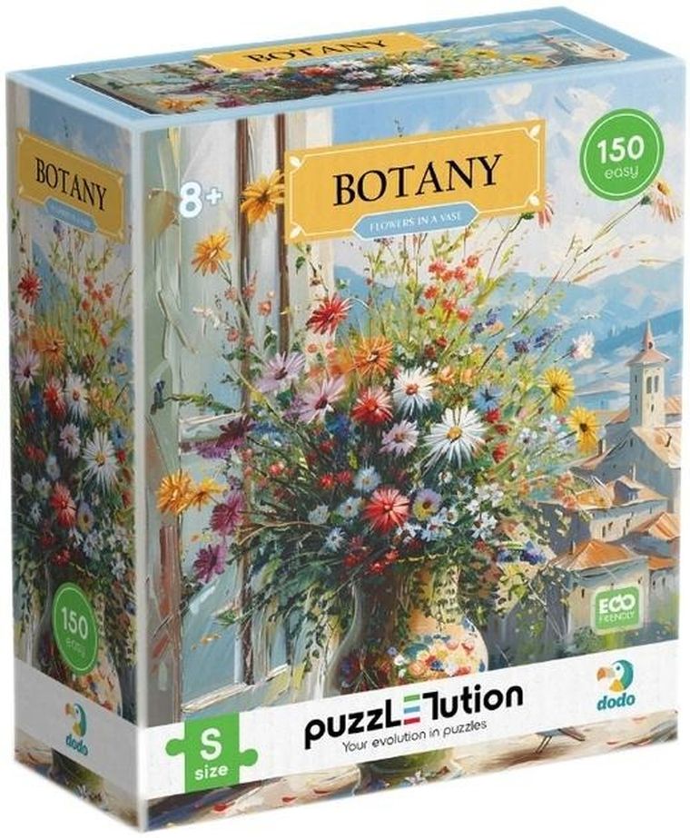 Dodo, Botanika, Kwiaty w wazonie, puzzle, 150 elementów