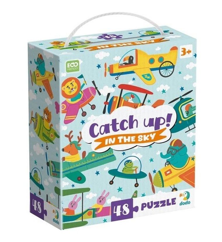 DoDo, Catch up! In the sky, puzzle, 48 elementów